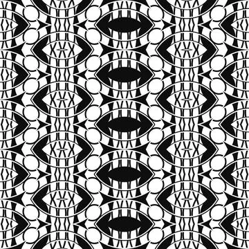 Nathlosmuster Webart seamless pattern vector graphic like woven textile Co... Stock Photos