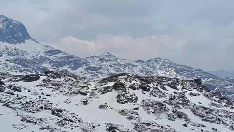 Nathula Mountain pass, Sikkim, India Stock Footage 281325809