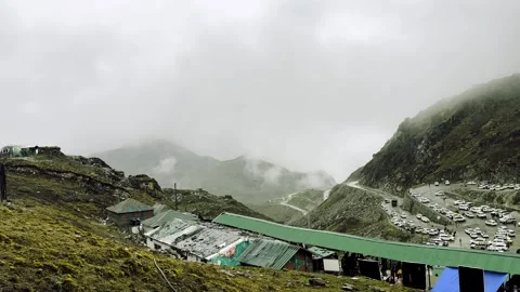 Nathula Pass China boarder Sikkim Stock-Footage 312855907