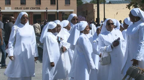 Nation of Islam Stock Footage 32151473