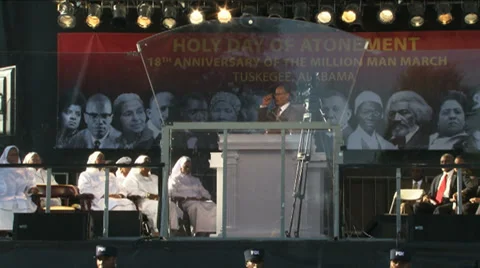 Nation of Islam Video stock 32168095