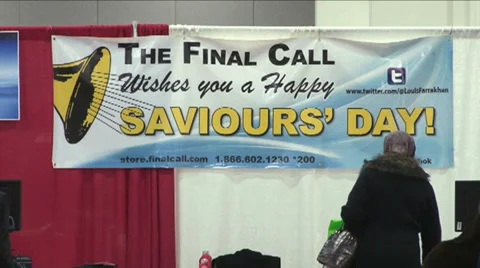 Nation of Islam Video stock 35513028