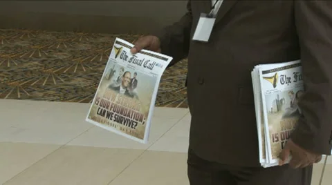 Nation of Islam Video stock 35513313