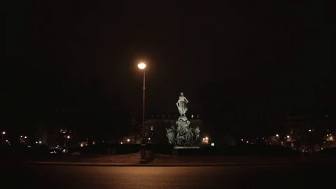 Nation by night Stock Footage 76221111