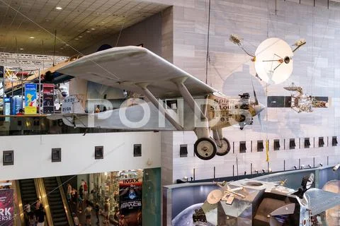 The National Air and Space Museum in Washington D.C. Stock Photos