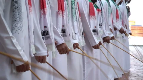 National arabic dance Video stock 162473767