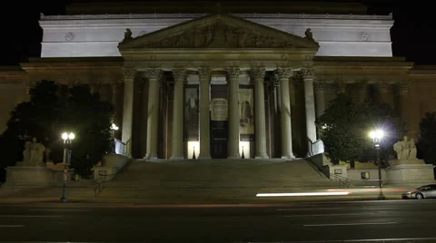 National Archives Hyperlapse Video stock 57302585