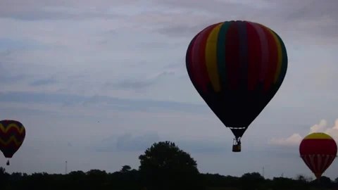 National Balloon Classic Hot Air Balloon Festival 動画素材 247416341