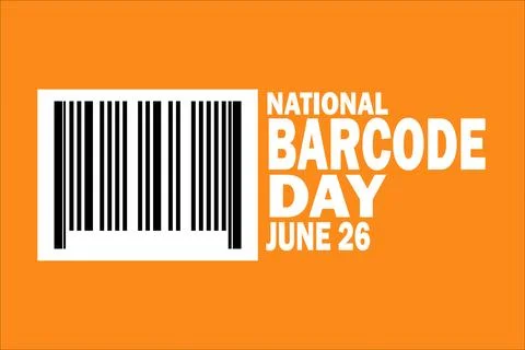 National Barcode Day Vector illustration Stock-Illustration