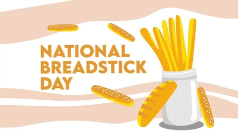 National Breadstick Day Vídeos de archivo 306993854
