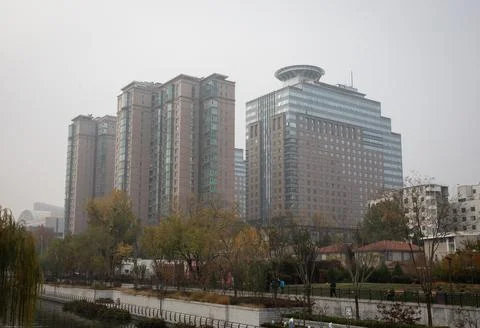 National Bureau of Statistics release data for House Price Index and Retail Sale Stockfoto's