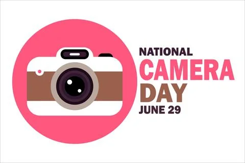 National Camera Day Stock-Illustration