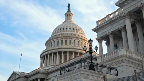 National Capitol Building United States of America Stock Footage