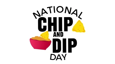 National Chip and Dip Day Video stock 320033009
