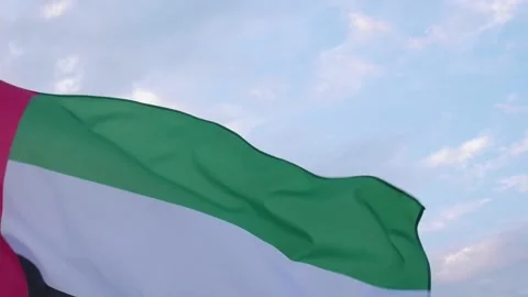 National Day and UAE Flag Day concept. Stock Footage 164916822