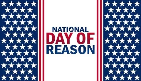 National Day Of Reason Stockillustratie