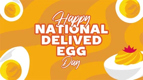 National Deviled Egg Day Stock Footage 306993462