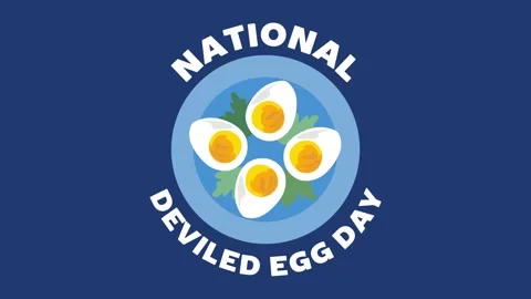National Deviled Egg Day Video stock 306993490
