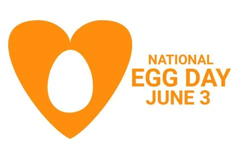 National Egg Day Illustrazione stock