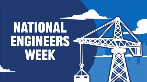 National engineers week for better engineer welfare Stock Footage 341999260