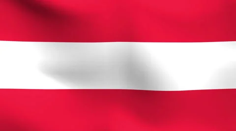 National flag of Austria Stock-Footage 46349366