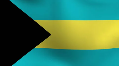 National flag of Bahama Stock Footage 47804660