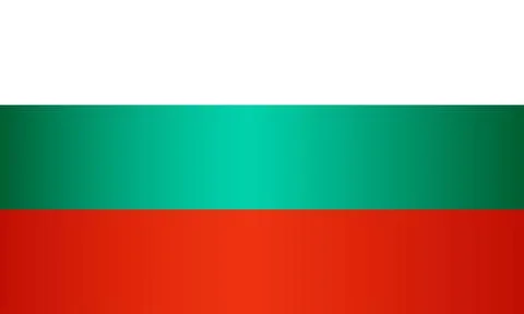 National Flag of Bulgaria. Vector Element Illustrazione stock