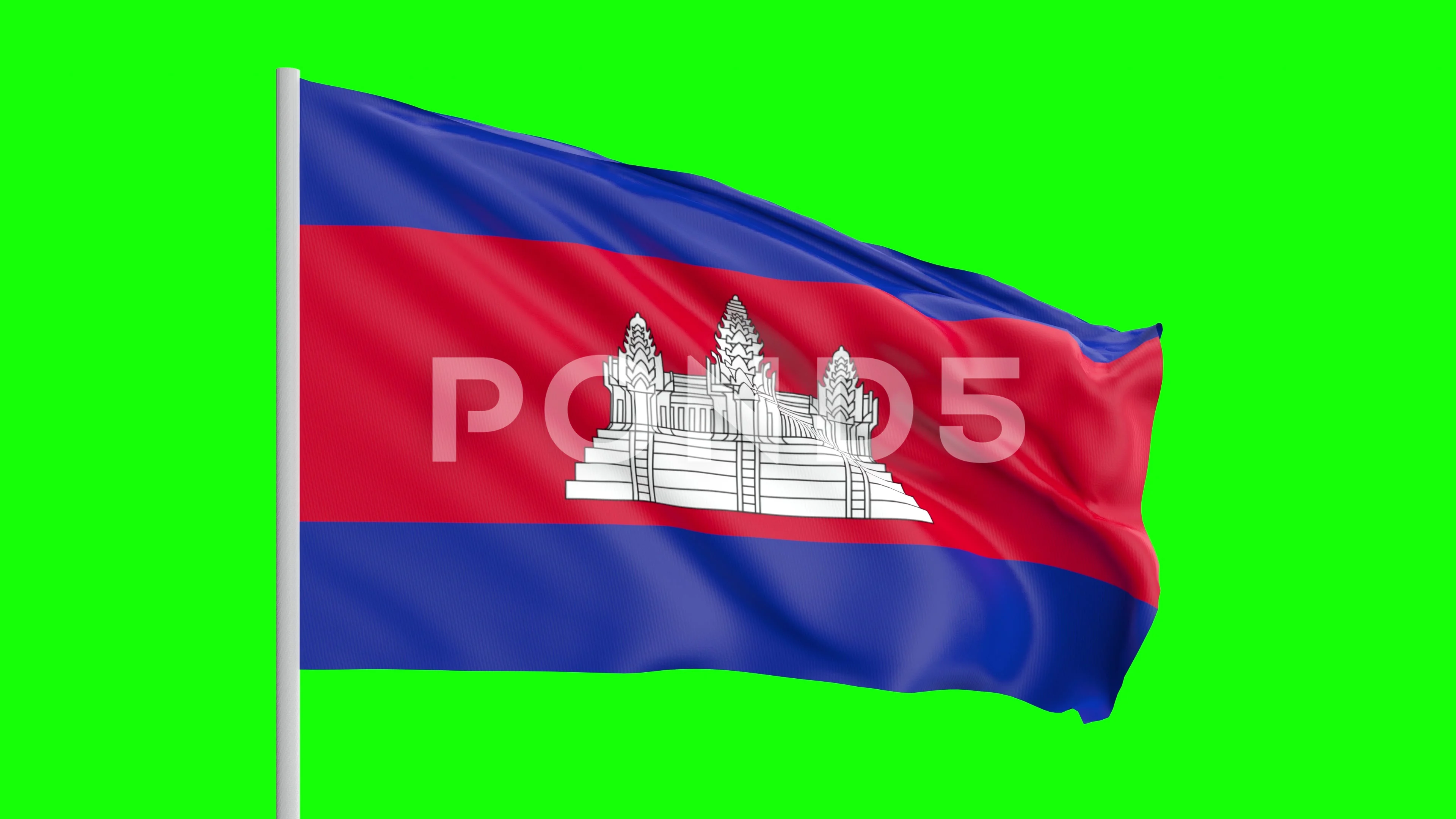 The National Flag of Cambodia