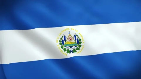 The national flag of El Salvador animate... | Stock Video | Pond5