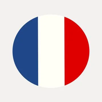 National Flag of France, European Country Flag. Stock Illustration