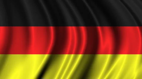 National Flag of Germany Stock Footage 2674848