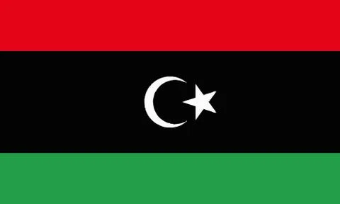 National Flag Libya Stock-Illustration
