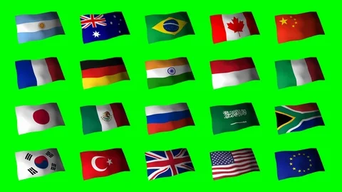 a country flag with green