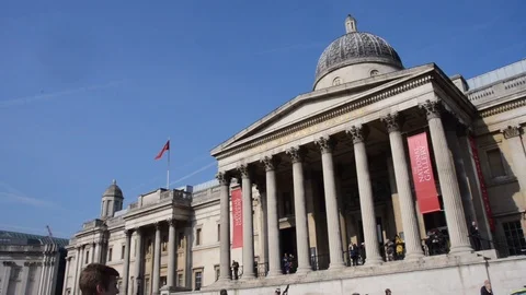 The National Gallery 2 Stock Footage 119119518