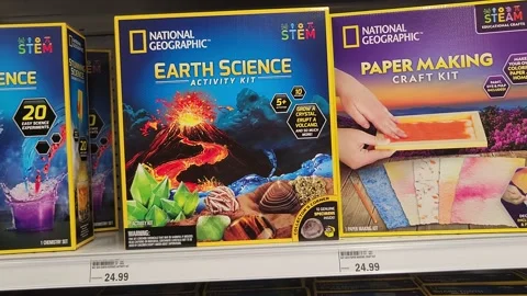 National Geographic Earth Science Activity Kit
