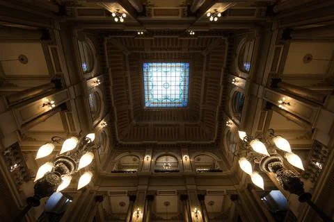 National Library Interior 写真素材