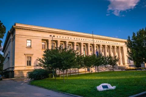 National library in sofia, bulgaria Foto stock