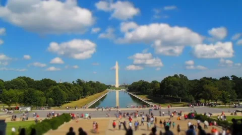 National Mall time-lapse Stock Footage 57405300