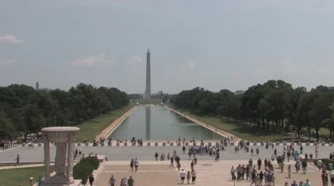 National Mall in Washington D.C. 스톡 동영상 1059229