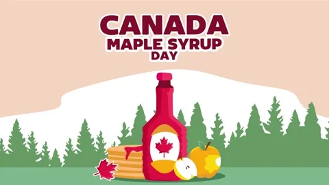 National Maple Syrup Day 스톡 동영상 312653668