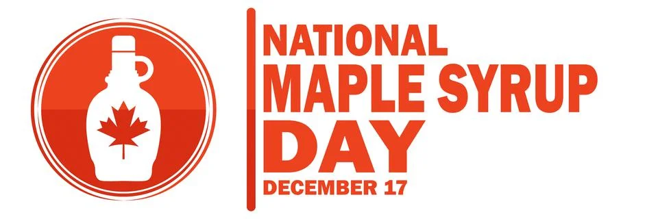 National Maple Syrup Day Vector illustration Illustration
