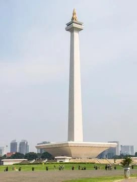 National Monument of Jakarta in Java Stock-Fotos