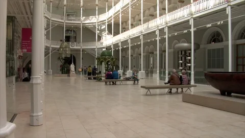 National Museum of Scotland Stock Footage 127679853