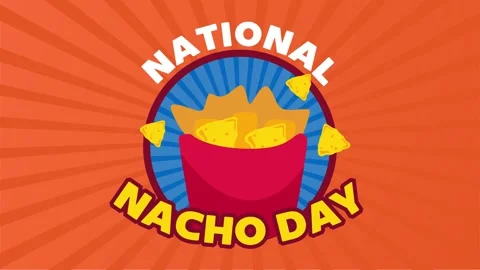 National Nacho Day 스톡 동영상 306993311