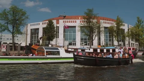 National Opera and Ballet building Stock Footage