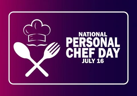 National Personal Chef Day Vector illustration Stock Illustration