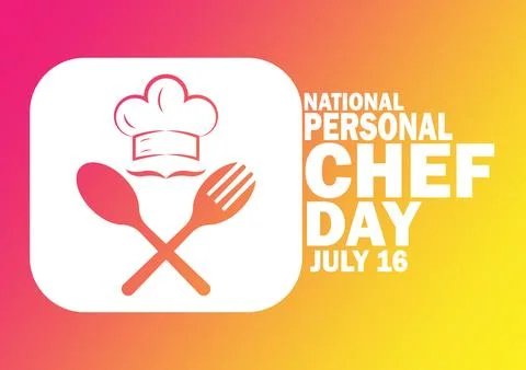 National Personal Chef Day Vector illustration Иллюстрация
