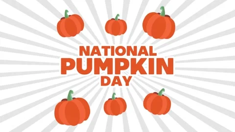 National Pumpkin Day Stock Footage 306993740