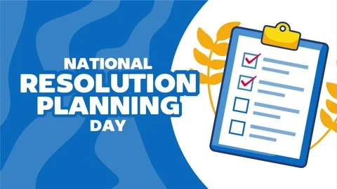 National Resolution Planning Day for better planning Vidéo 335343651