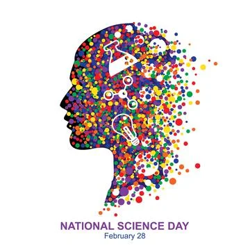 National Science Day Stock Illustration